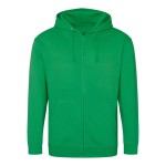 Pánská mikina na zip s kapucí ZOODIE - Kelly green L