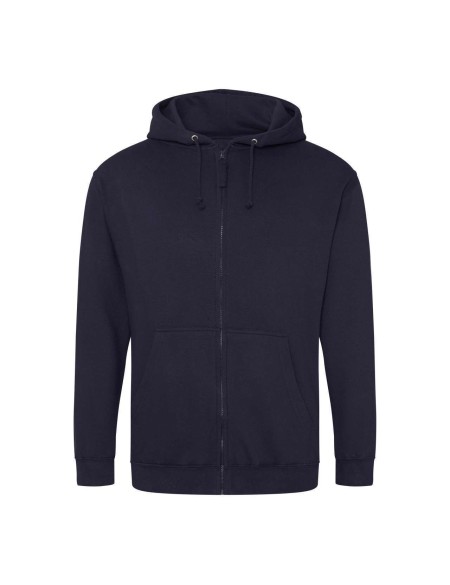 Pánská mikina na zip s kapucí ZOODIE - New french navy XL
