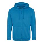Pánská mikina na zip s kapucí ZOODIE - Sapphire Blue XL