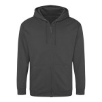 Pánská mikina na zip s kapucí ZOODIE - Steel grey XL