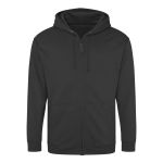 Pánská mikina na zip s kapucí ZOODIE - Storm grey L