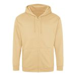 Pánská mikina na zip s kapucí ZOODIE - Desert sand S