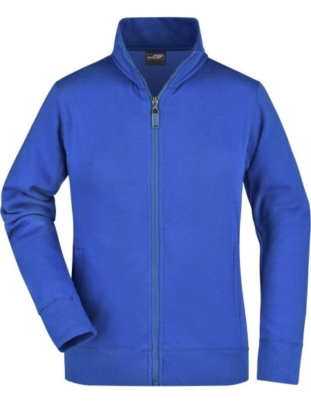 Dámská mikina na zip James+Nicholson JN52 - Royal M