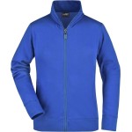 Dámská mikina na zip James+Nicholson JN52 - Royal XL