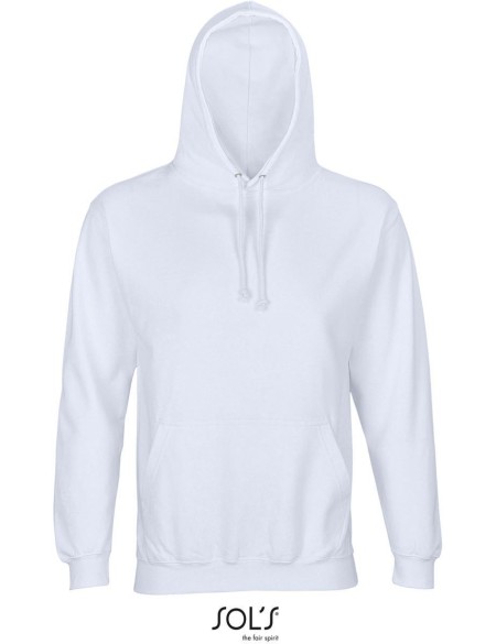 Unisex mikina s kapucí CONDOR - Creamy blue XS