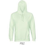Unisex mikina s kapucí CONDOR - Creamy green XXL