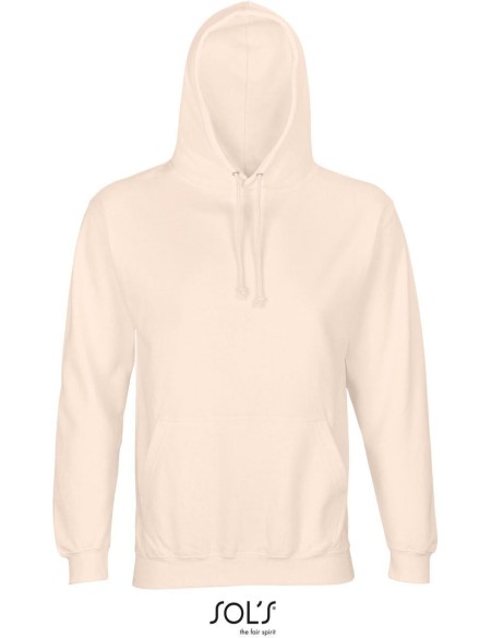 Unisex mikina s kapucí CONDOR - Creamy pink L