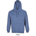 Unisex mikina s kapucí CONDOR - Blue XXL