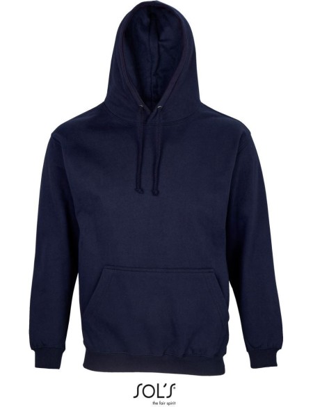 Unisex mikina s kapucí CONDOR - French navy 3XL