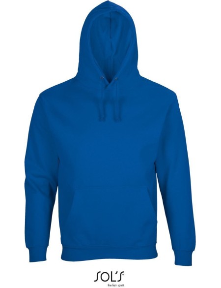 Unisex mikina s kapucí CONDOR - Royal blue 5XL