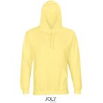 Unisex mikina s kapucí CONDOR - Light yellow 3XL
