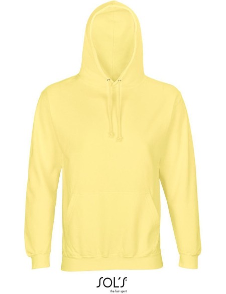 Unisex mikina s kapucí CONDOR - Light yellow S