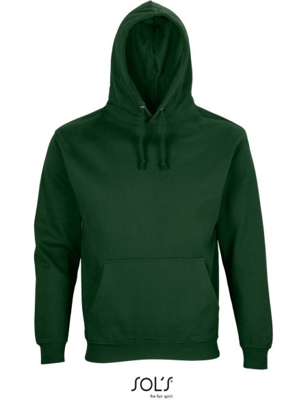 Unisex mikina s kapucí CONDOR - Bottle green L