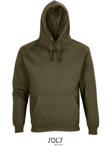 Unisex mikina s kapucí CONDOR - Army XL