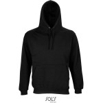 Unisex mikina s kapucí CONDOR - Black M