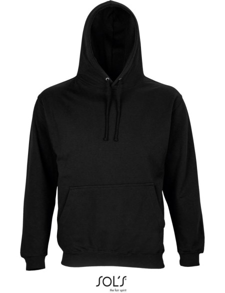 Unisex mikina s kapucí CONDOR - Black M