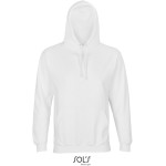 Unisex mikina s kapucí CONDOR - Bílá M