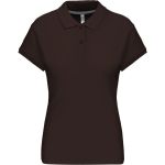 Dámská polokošile Kariban K242 - Chocolate S