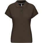 Dámská polokošile Kariban K242 - Dark khaki XL