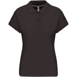 Dámská polokošile Kariban K242 - Dark grey 3XL