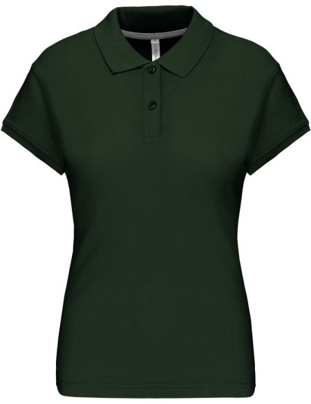 Dámská polokošile Kariban K242 - Forest green XXL