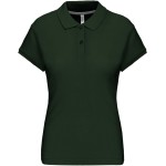 Dámská polokošile Kariban K242 - Forest green 3XL