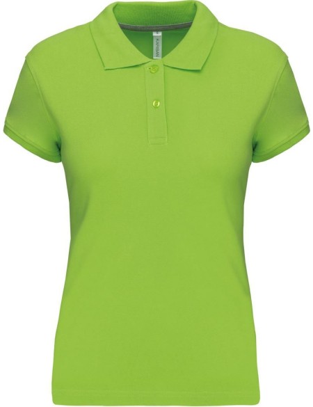 Dámská polokošile Kariban K242 - Lime S