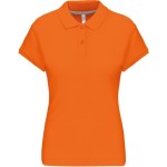 Dámská polokošile Kariban K242 - Oranžová S