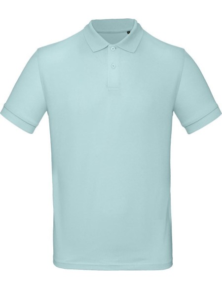 Pánská polokošile B+C Inspire Polo - Millennial mint 3XL