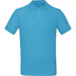 Pánská polokošile B+C Inspire Polo - Turquoise L