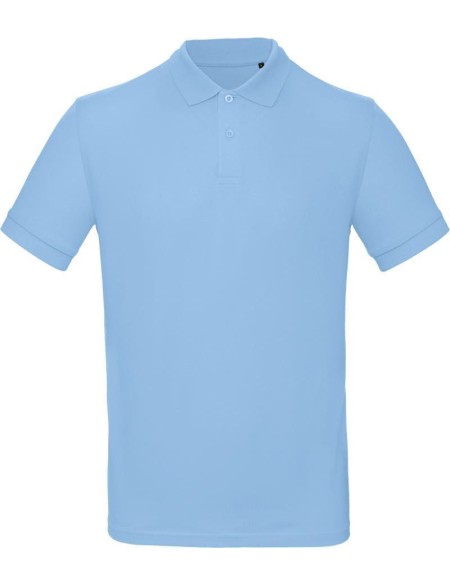 Pánská polokošile B+C Inspire Polo - Sky blue XL