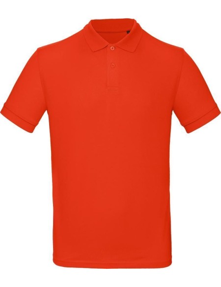 Pánská polokošile B+C Inspire Polo - Fire red L