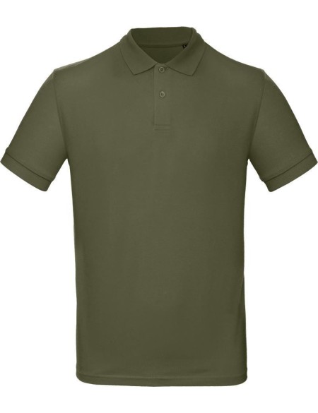 Pánská polokošile B+C Inspire Polo - Urban khaki XL