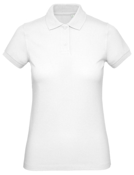Dámská polokošile B+C Inspire Polo - Bílá XXL
