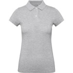 Dámská polokošile B+C Inspire Polo - Heather grey XL