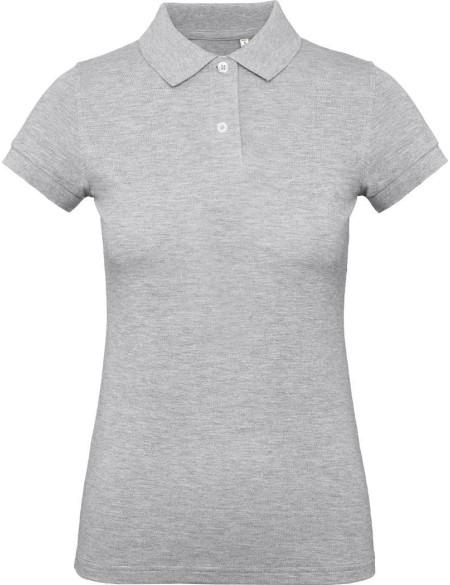 Dámská polokošile B+C Inspire Polo - Heather grey XL