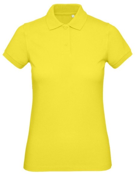 Dámská polokošile B+C Inspire Polo - Solar yellow S