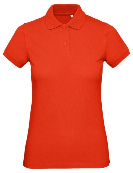 Dámská polokošile B+C Inspire Polo - Fire red XS