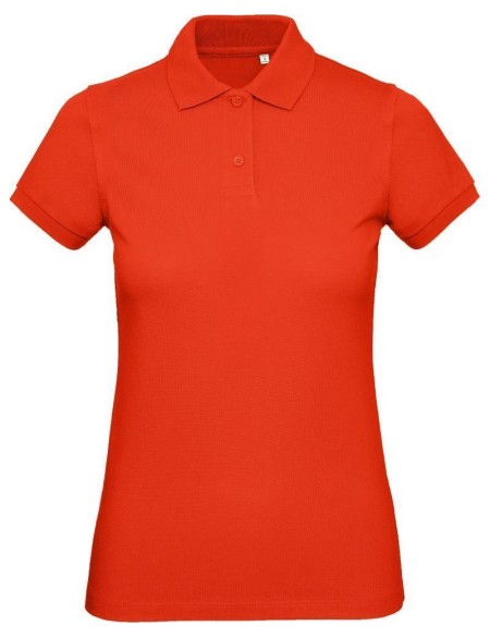 Dámská polokošile B+C Inspire Polo - Fire red M