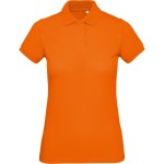 Dámská polokošile B+C Inspire Polo - Oranžová S