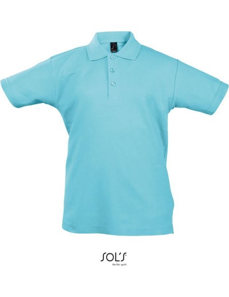 Dětská polokošile Summer Kids II - Atoll blue 10 let