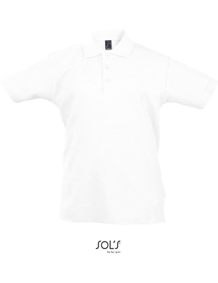 Dětská polokošile Summer Kids II - Bílá 10 let