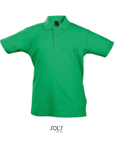Dětská polokošile Summer Kids II - Kelly green 4 roky