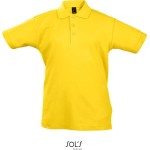 Dětská polokošile Summer Kids II - Yellow 8 let