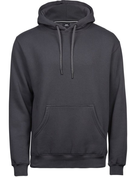 Pánská mikina s kapucí TeeJays 5430 - Dark grey 3XL