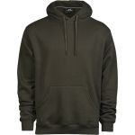 Pánská mikina s kapucí TeeJays 5430 - Dark olive L