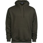 Pánská mikina s kapucí TeeJays 5430 - Dark olive M