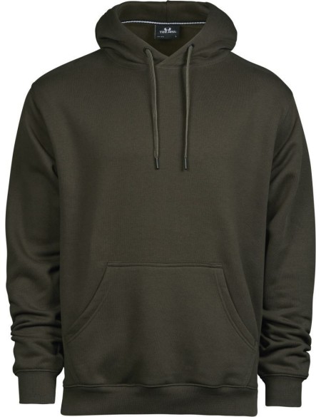 Pánská mikina s kapucí TeeJays 5430 - Dark olive L