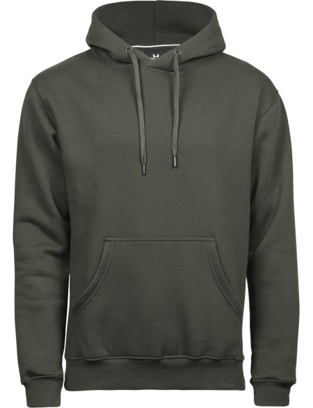 Pánská mikina s kapucí TeeJays 5430 - Deep green XL