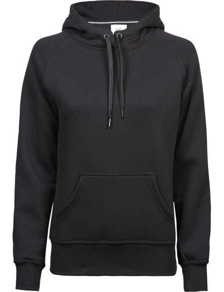 Dámská mikina s kapucí TeeJays 5431 - Black M